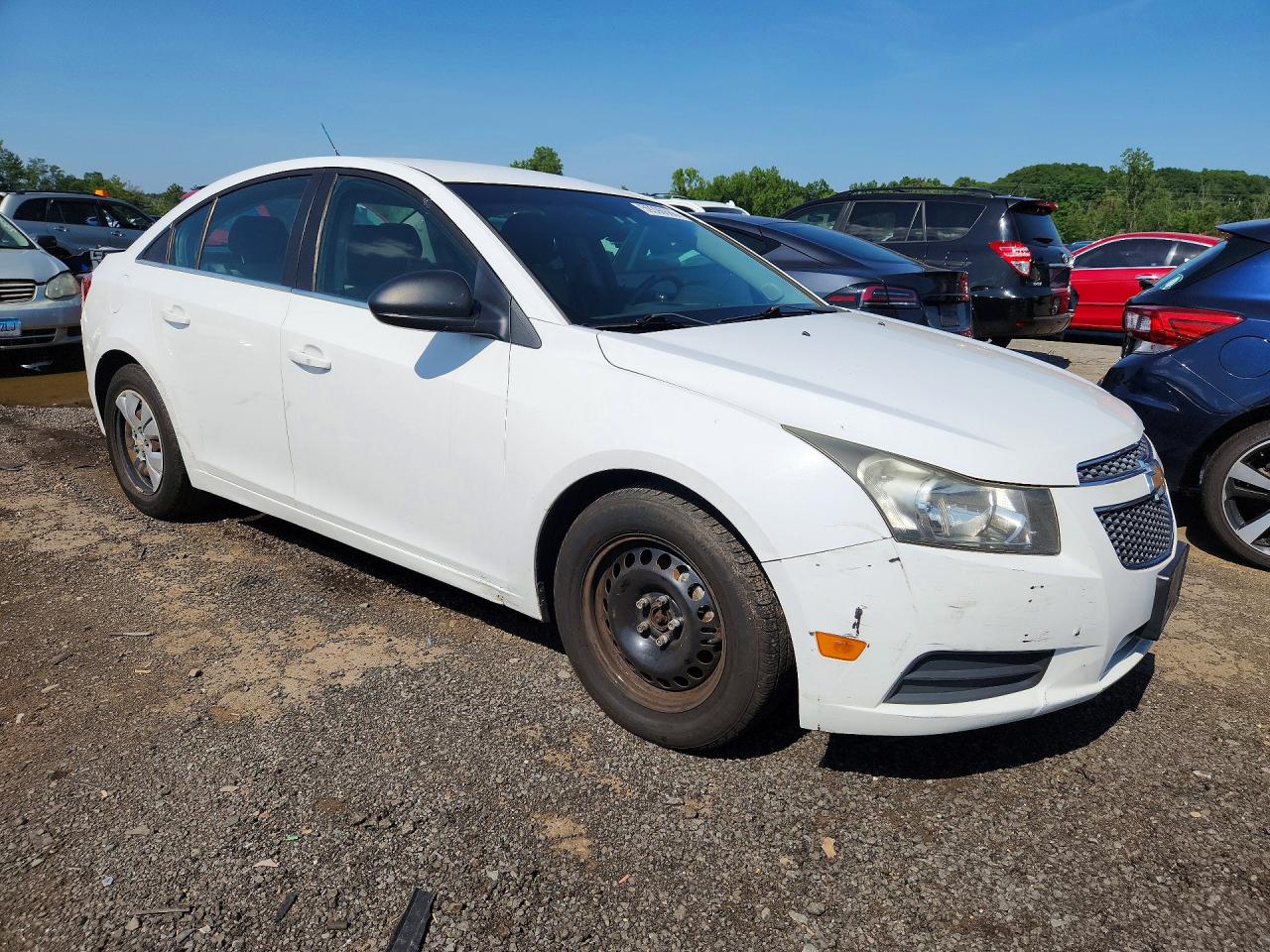 2012 Chevrolet Cruze Ls White vin: 1G1PC5SHXC7145122