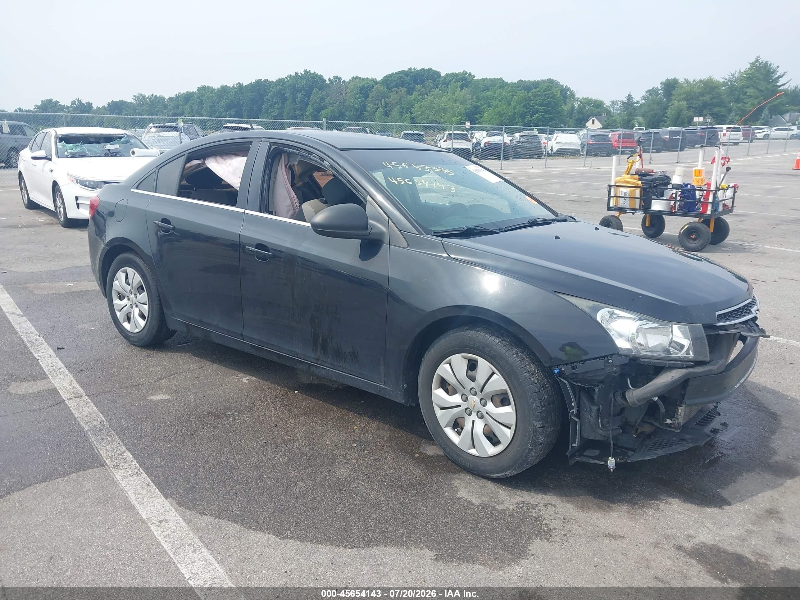 2012 Chevrolet Cruze Ls Черный vin: 1G1PC5SHXC7149459