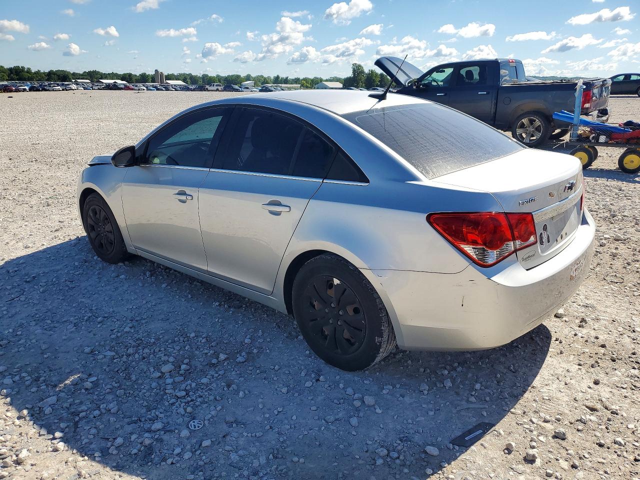 2012 Chevrolet Cruze Ls Silver vin: 1G1PC5SHXC7150952
