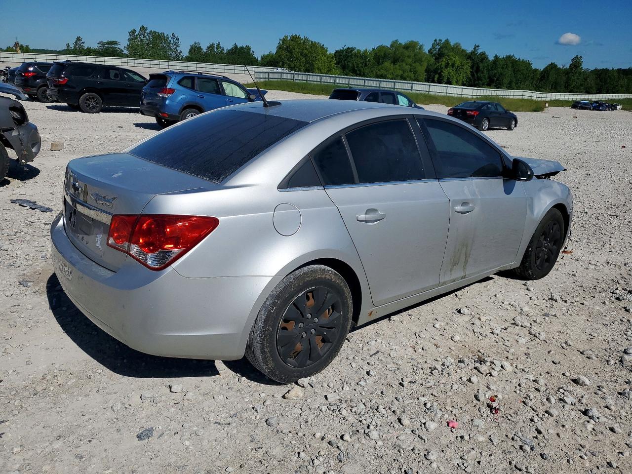 2012 Chevrolet Cruze Ls Silver vin: 1G1PC5SHXC7150952