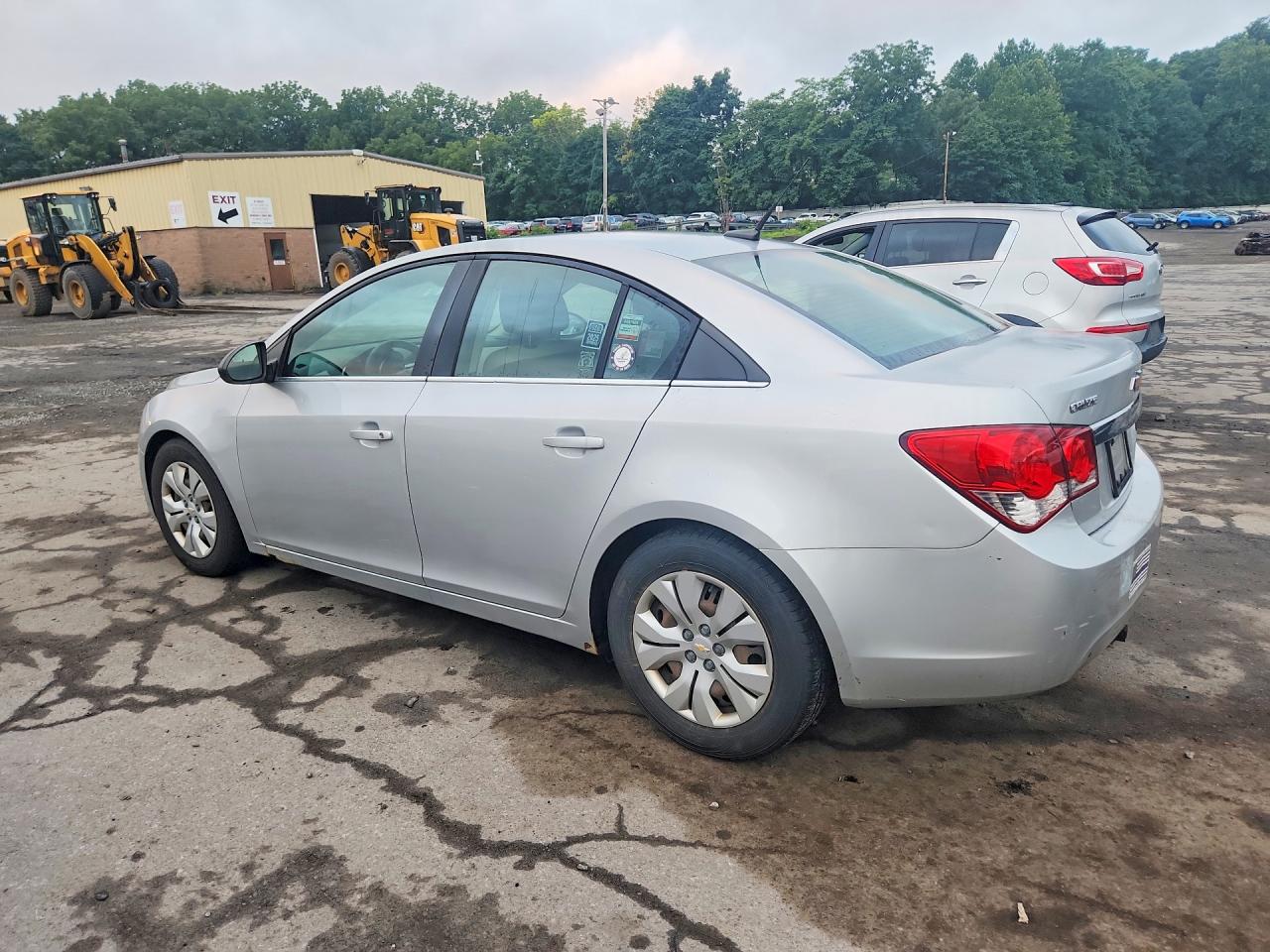 2012 Chevrolet Cruze Ls Silver vin: 1G1PC5SHXC7202953
