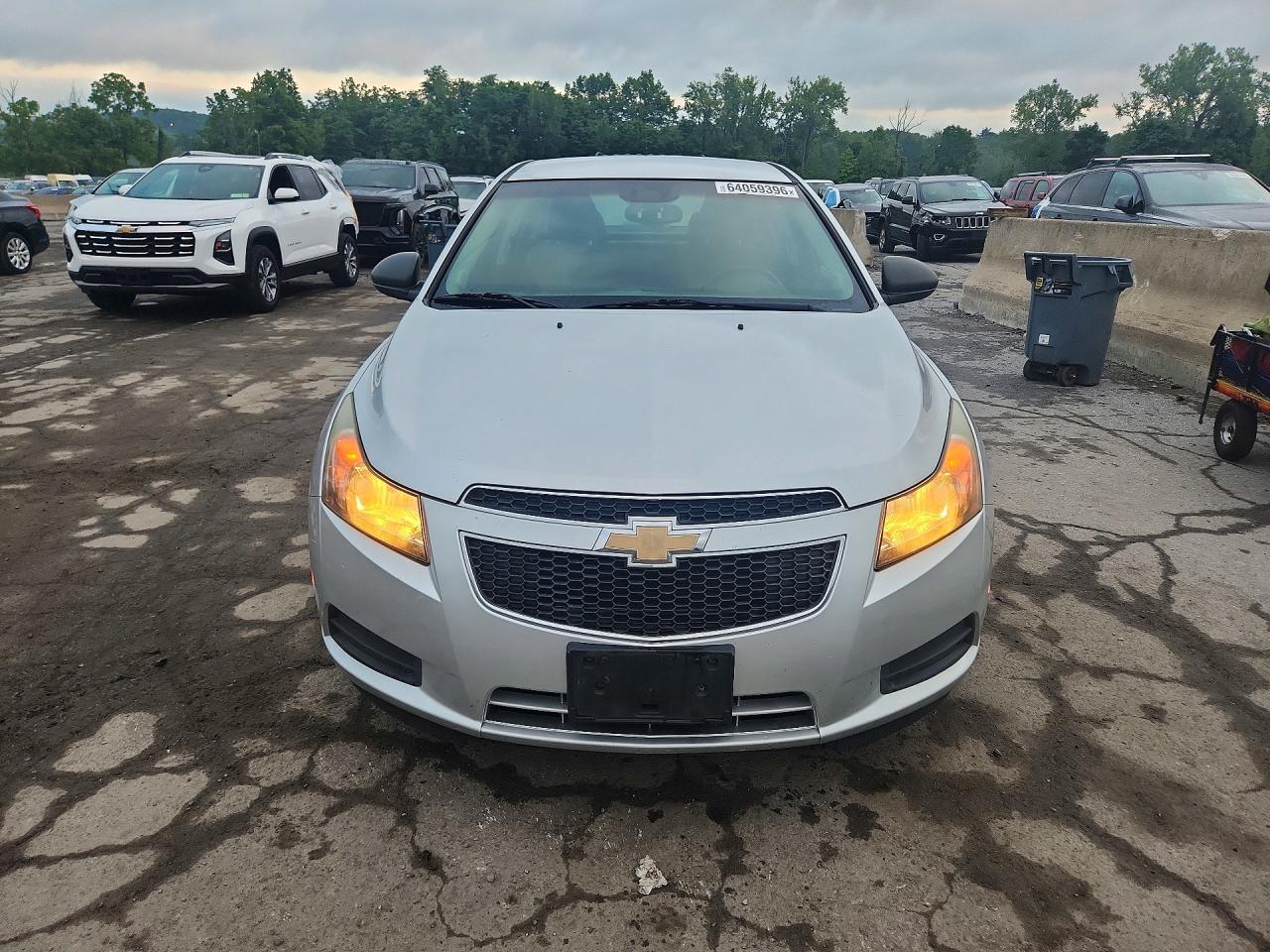 2012 Chevrolet Cruze Ls Silver vin: 1G1PC5SHXC7202953