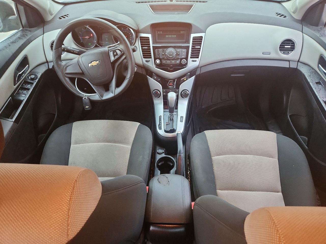 2012 Chevrolet Cruze Ls Silver vin: 1G1PC5SHXC7202953