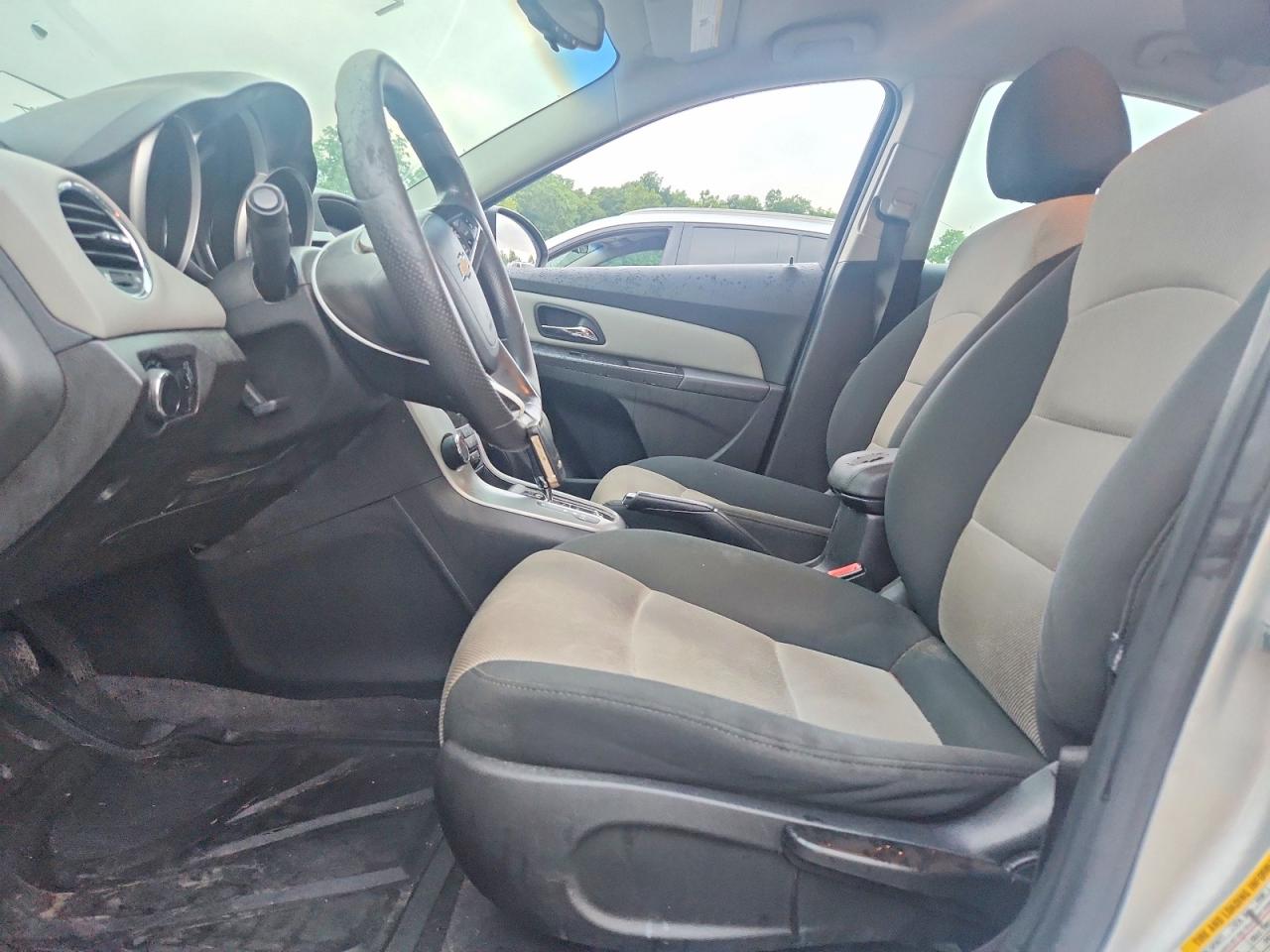 2012 Chevrolet Cruze Ls Silver vin: 1G1PC5SHXC7202953