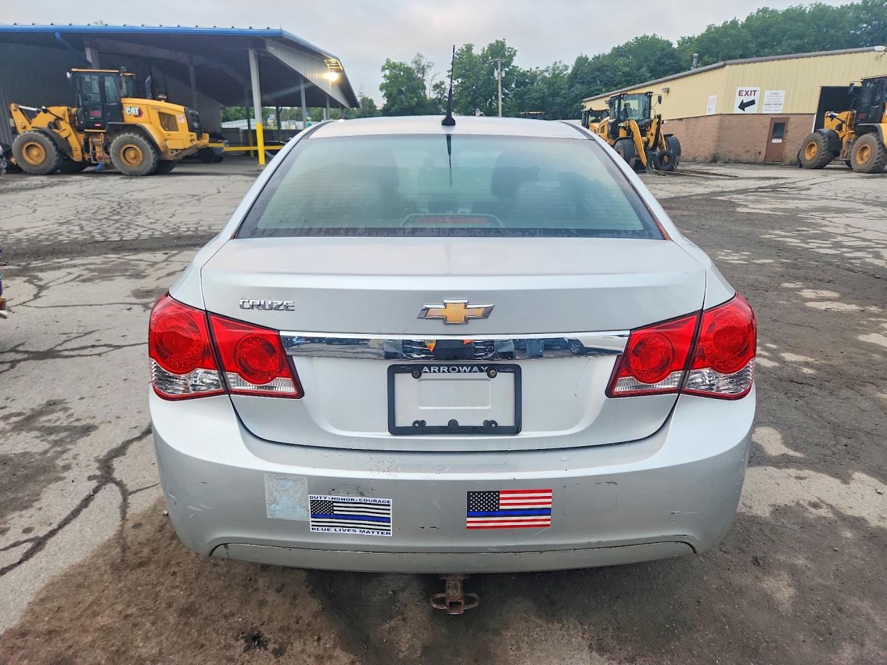 2012 Chevrolet Cruze Ls Silver vin: 1G1PC5SHXC7202953