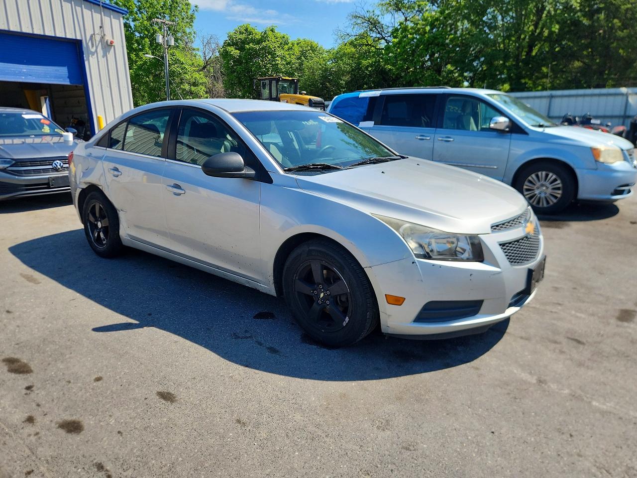 2012 Chevrolet Cruze Ls Silver vin: 1G1PC5SHXC7207313
