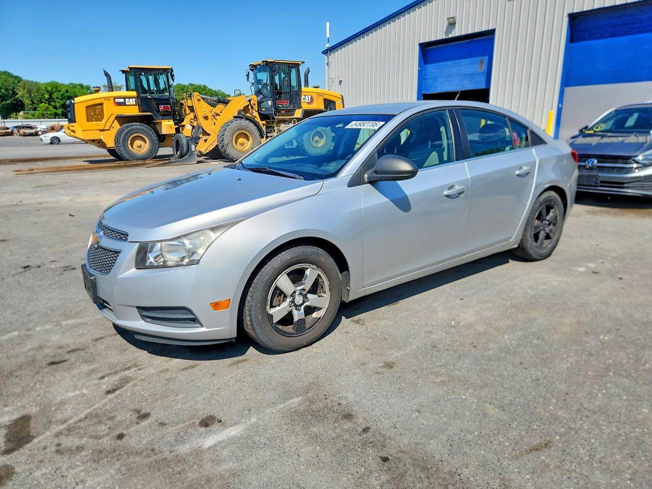2012 Chevrolet Cruze Ls Серебряный vin: 1G1PC5SHXC7207313