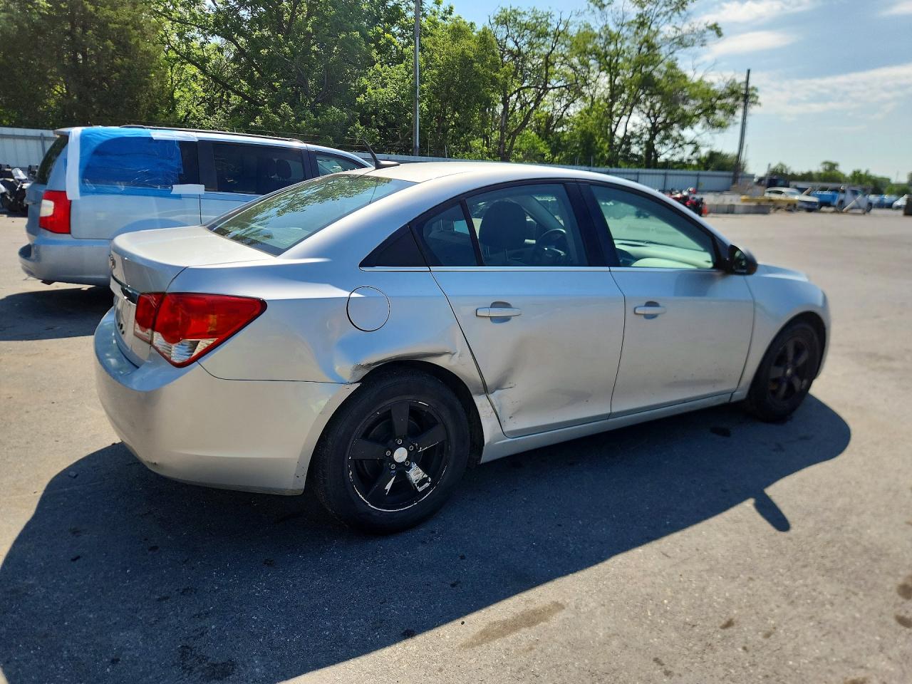 2012 Chevrolet Cruze Ls Silver vin: 1G1PC5SHXC7207313