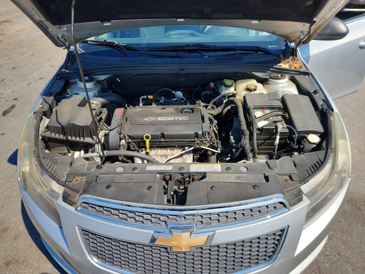2012 Chevrolet Cruze Ls Silver vin: 1G1PC5SHXC7207313