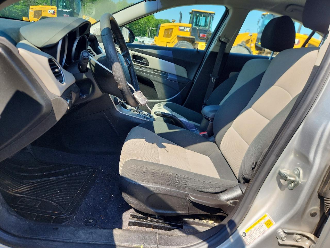 2012 Chevrolet Cruze Ls Silver vin: 1G1PC5SHXC7207313