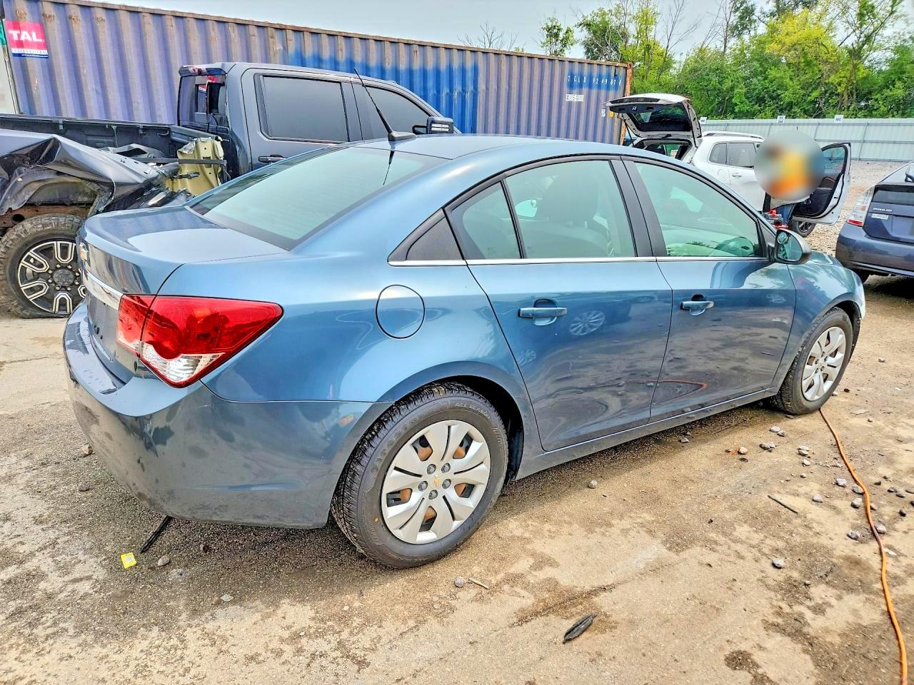 2012 Chevrolet Cruze Ls Gray vin: 1G1PC5SHXC7295800