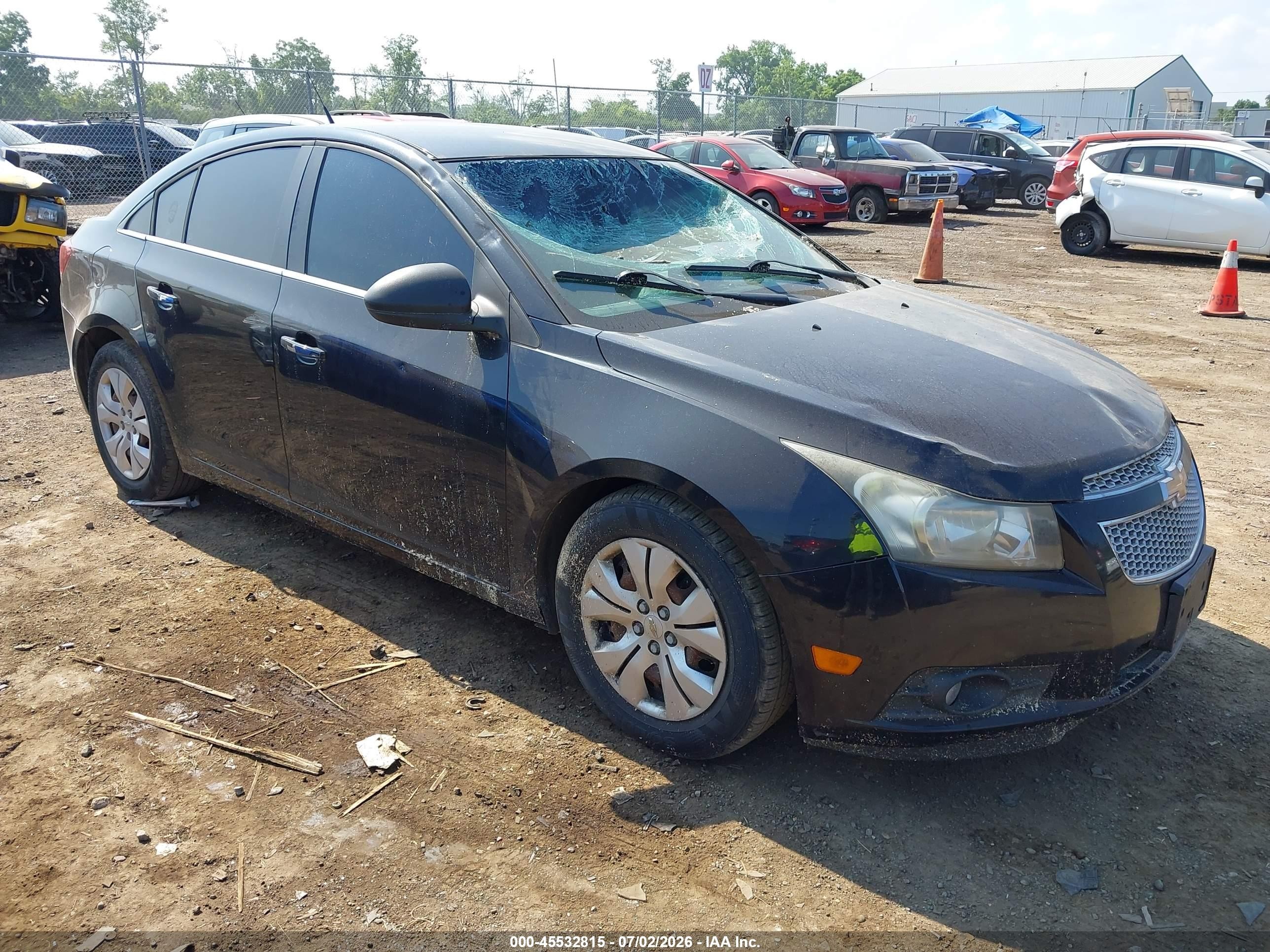 2012 Chevrolet Cruze Ls Серый vin: 1G1PC5SHXC7299815