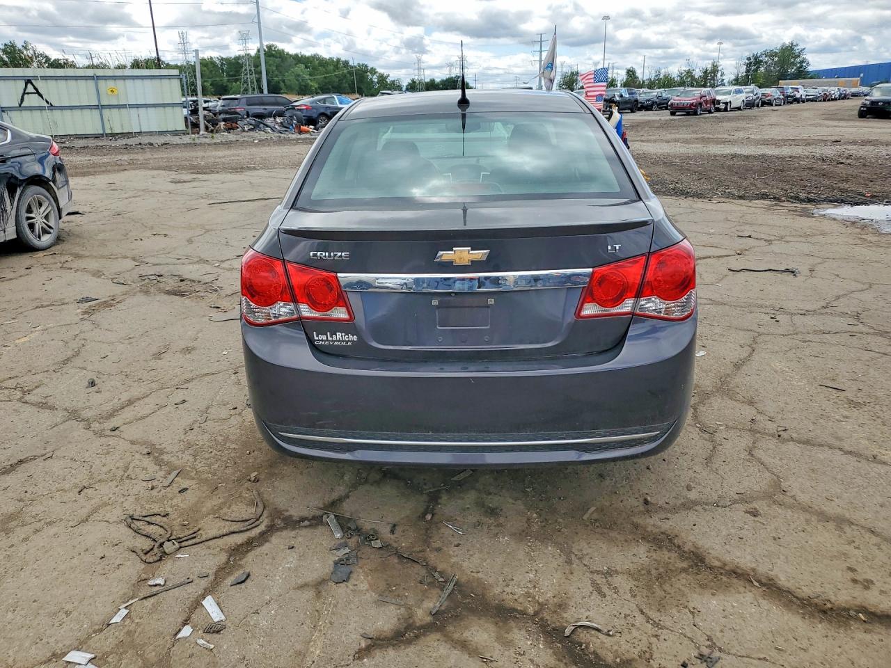 2014 Chevrolet Cruze Lt Charcoal vin: 1G1PD5SB1E7222116