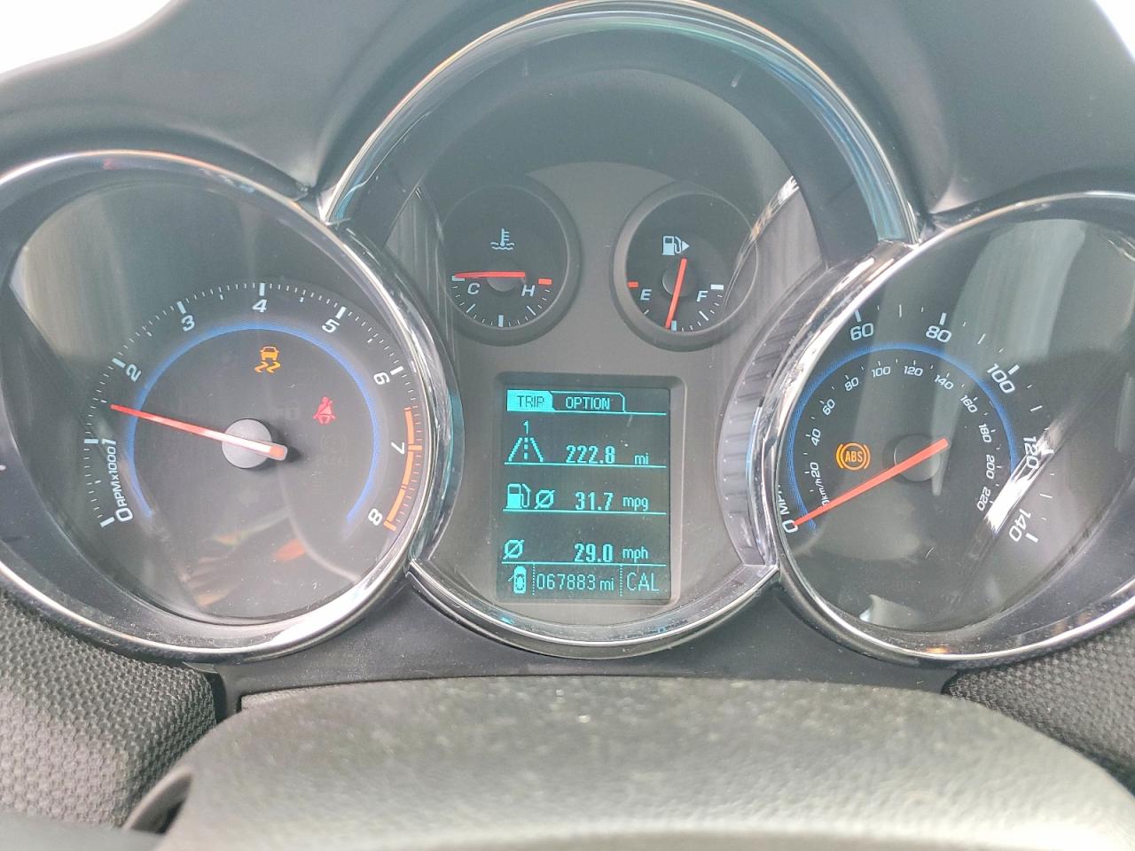 2014 Chevrolet Cruze Lt Charcoal vin: 1G1PD5SB1E7222116