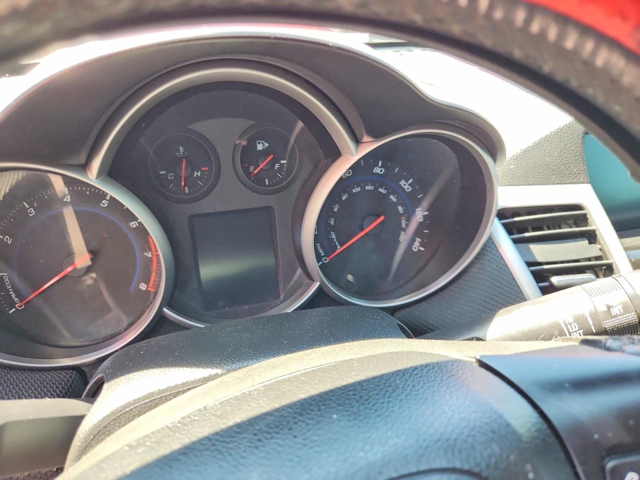 2014 Chevrolet Cruze Lt Red vin: 1G1PD5SB2E7470780