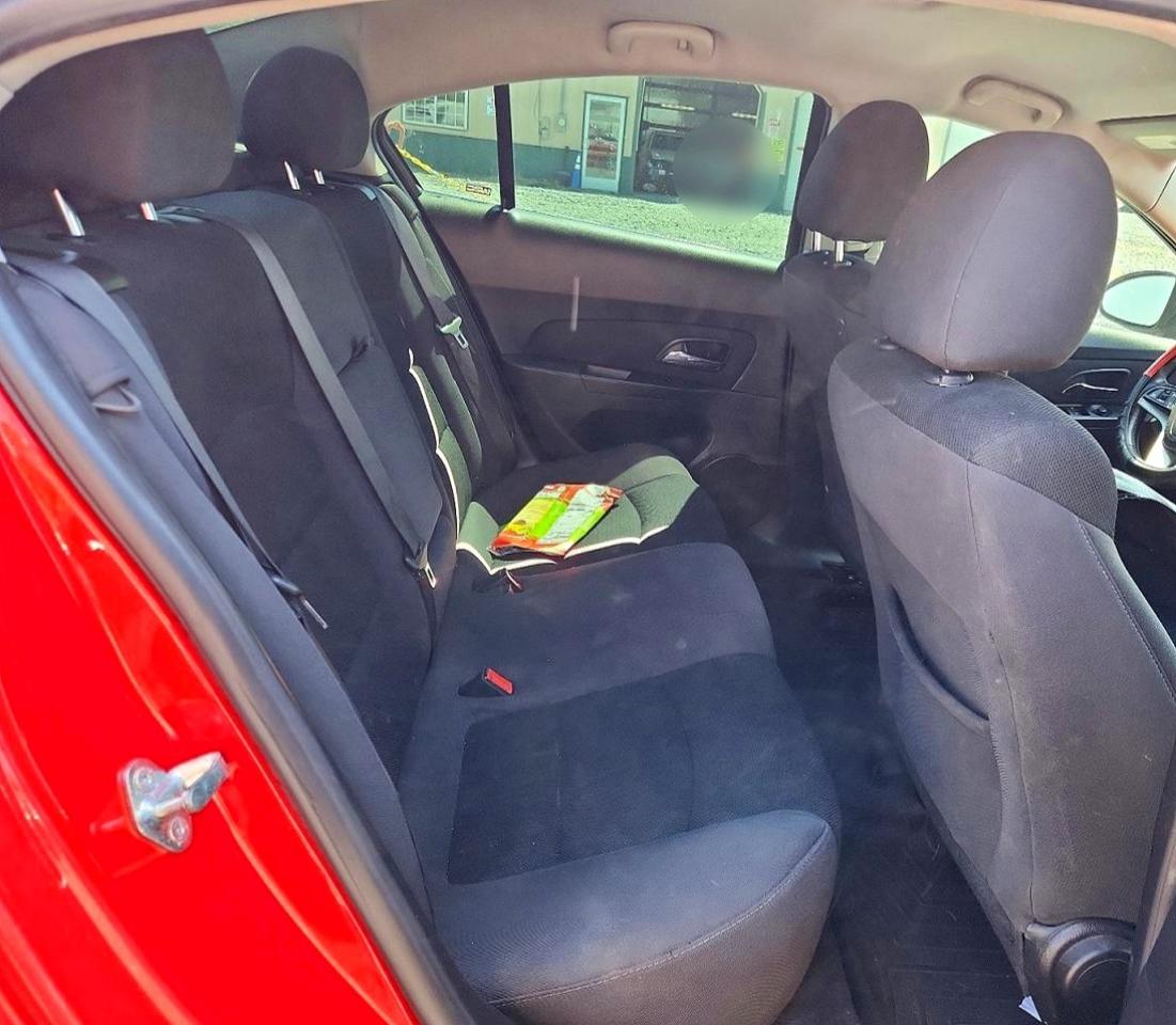 2014 Chevrolet Cruze Lt Red vin: 1G1PD5SB2E7470780