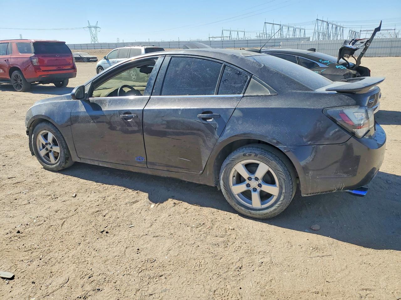 2015 Chevrolet Cruze Lt Charcoal vin: 1G1PD5SB2F7163241