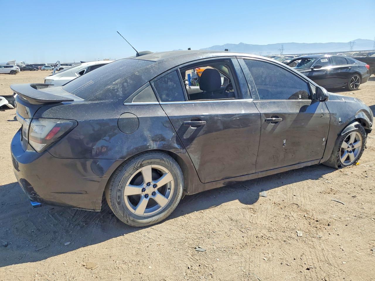 2015 Chevrolet Cruze Lt Charcoal vin: 1G1PD5SB2F7163241