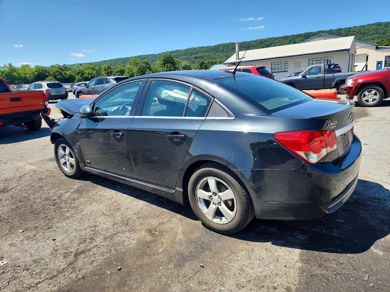 2013 Chevrolet Cruze Lt Black vin: 1G1PD5SB4D7226269