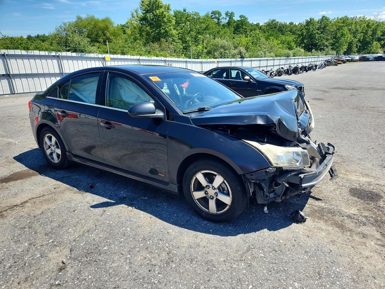 2013 Chevrolet Cruze Lt Black vin: 1G1PD5SB4D7226269