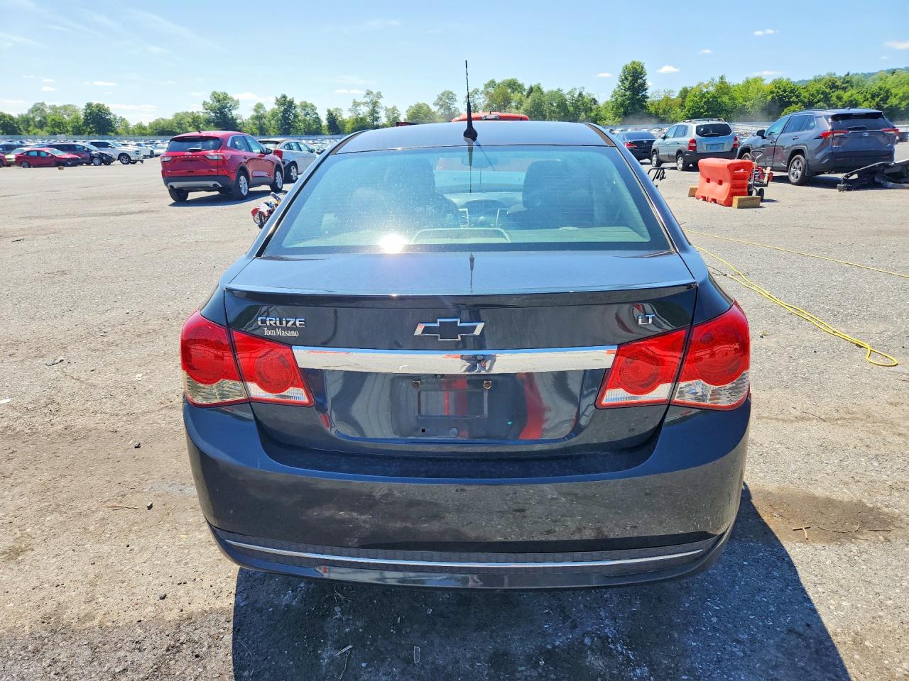 2013 Chevrolet Cruze Lt Black vin: 1G1PD5SB4D7226269