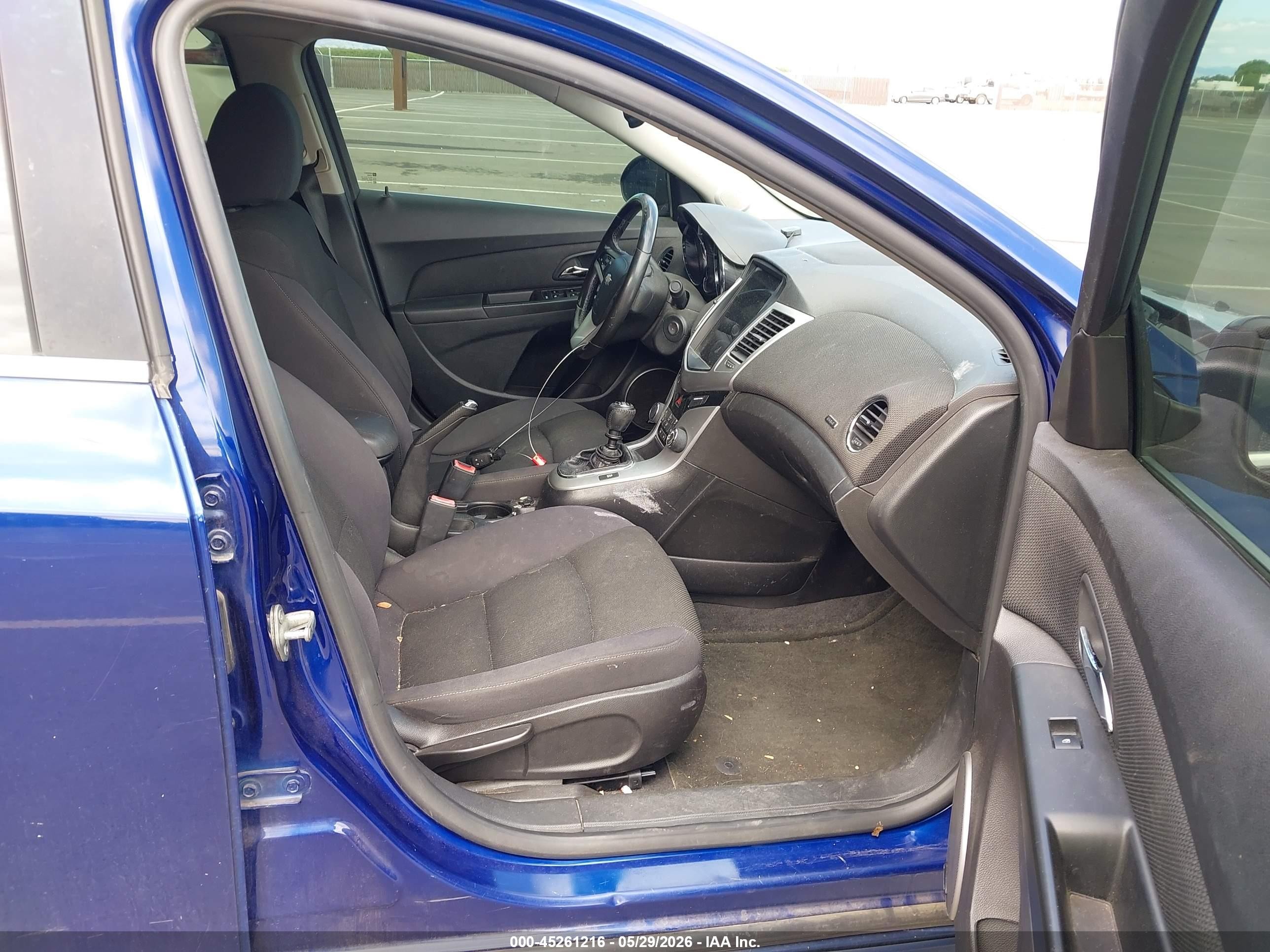 2013 Chevrolet Cruze 1lt Manual Синий vin: 1G1PD5SB6D7154281