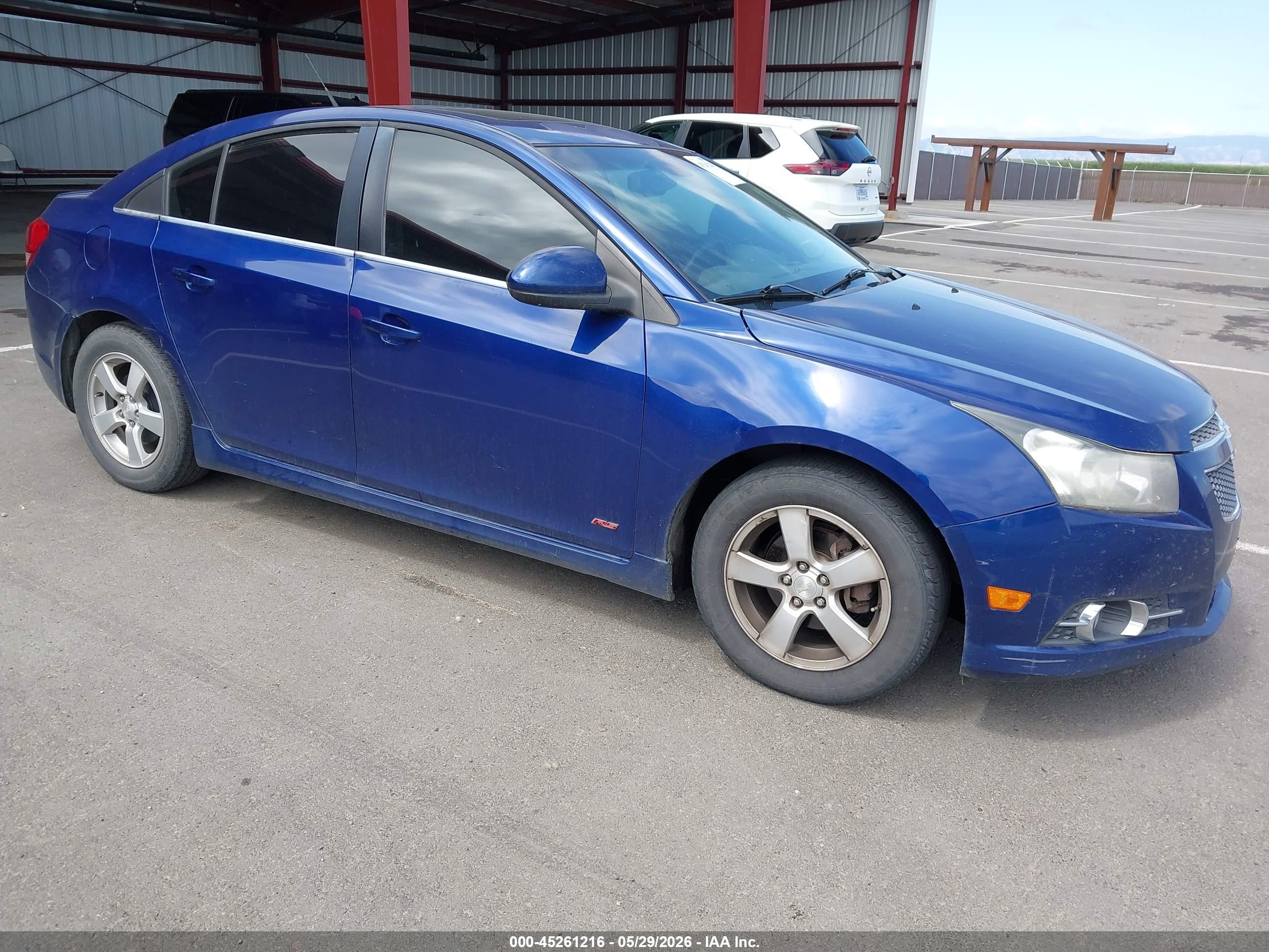 2013 Chevrolet Cruze 1lt Manual Синий vin: 1G1PD5SB6D7154281