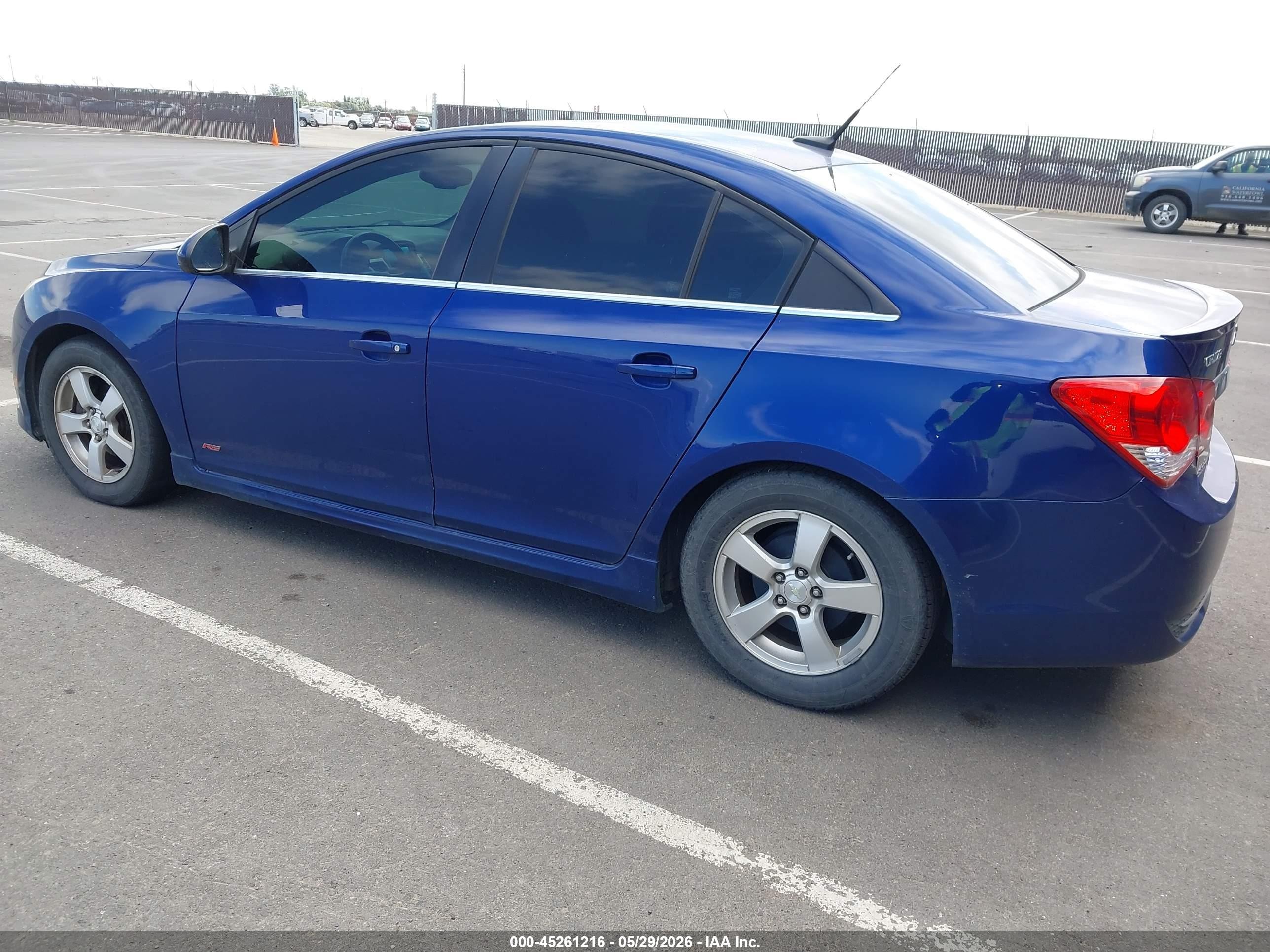 2013 Chevrolet Cruze 1lt Manual Синий vin: 1G1PD5SB6D7154281