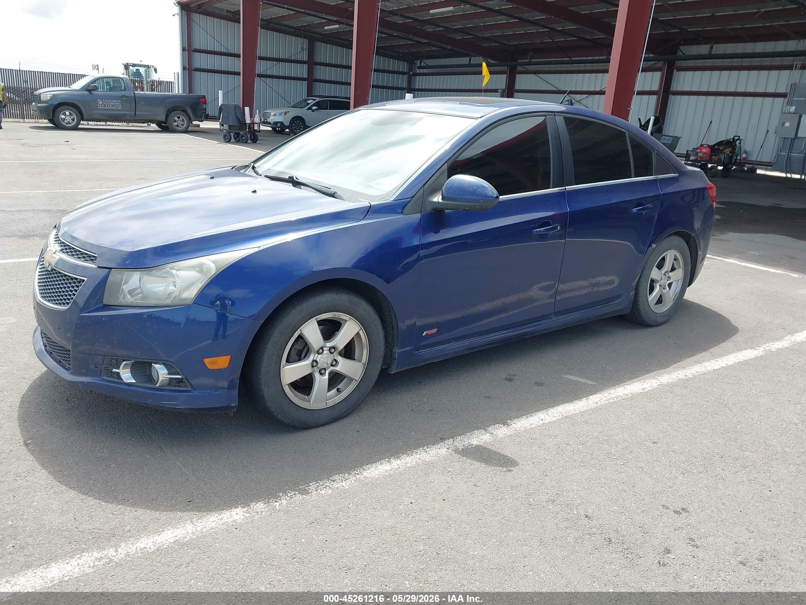2013 Chevrolet Cruze 1lt Manual Синий vin: 1G1PD5SB6D7154281