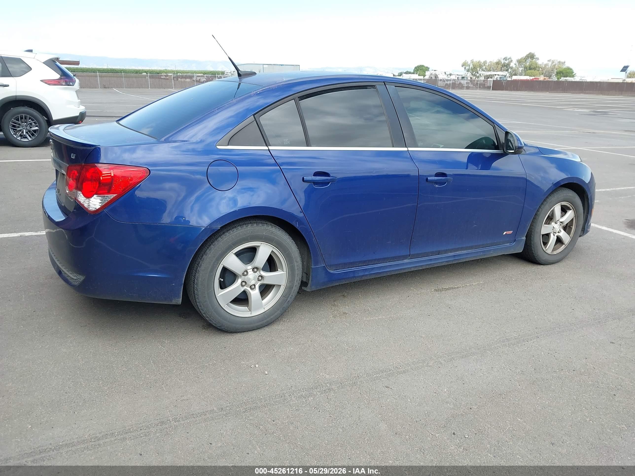 2013 Chevrolet Cruze 1lt Manual Синий vin: 1G1PD5SB6D7154281