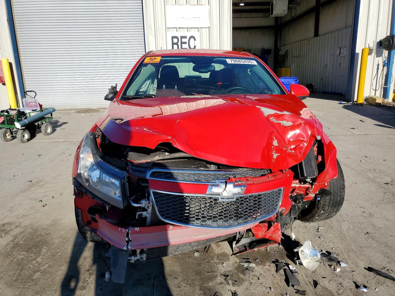 2013 Chevrolet Cruze Lt Red vin: 1G1PD5SB6D7160162