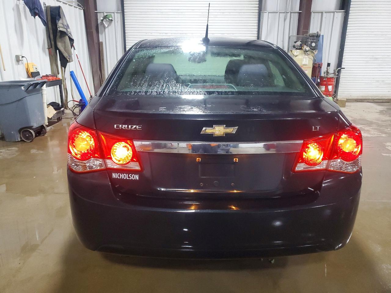 2013 Chevrolet Cruze Lt Black vin: 1G1PD5SBXD7230388
