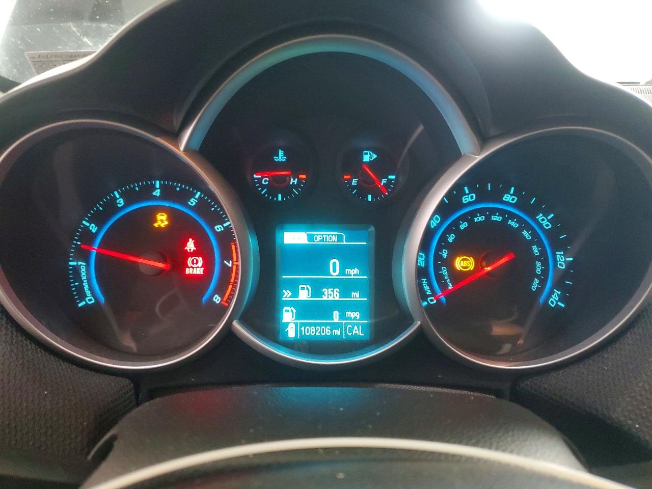 2013 Chevrolet Cruze Lt Black vin: 1G1PD5SBXD7230388