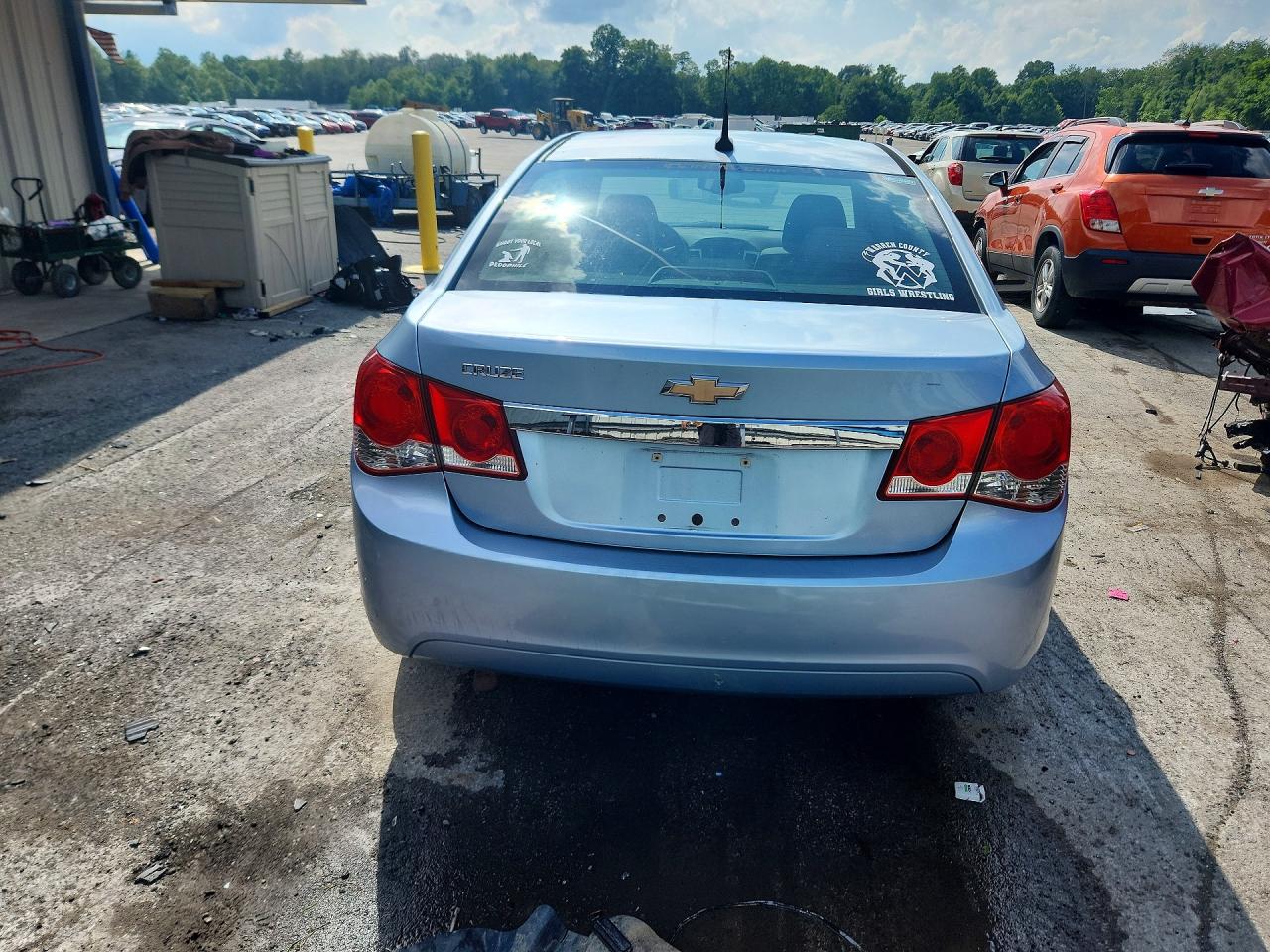2011 Chevrolet Cruze Ls Blue vin: 1G1PD5SH0B7208983