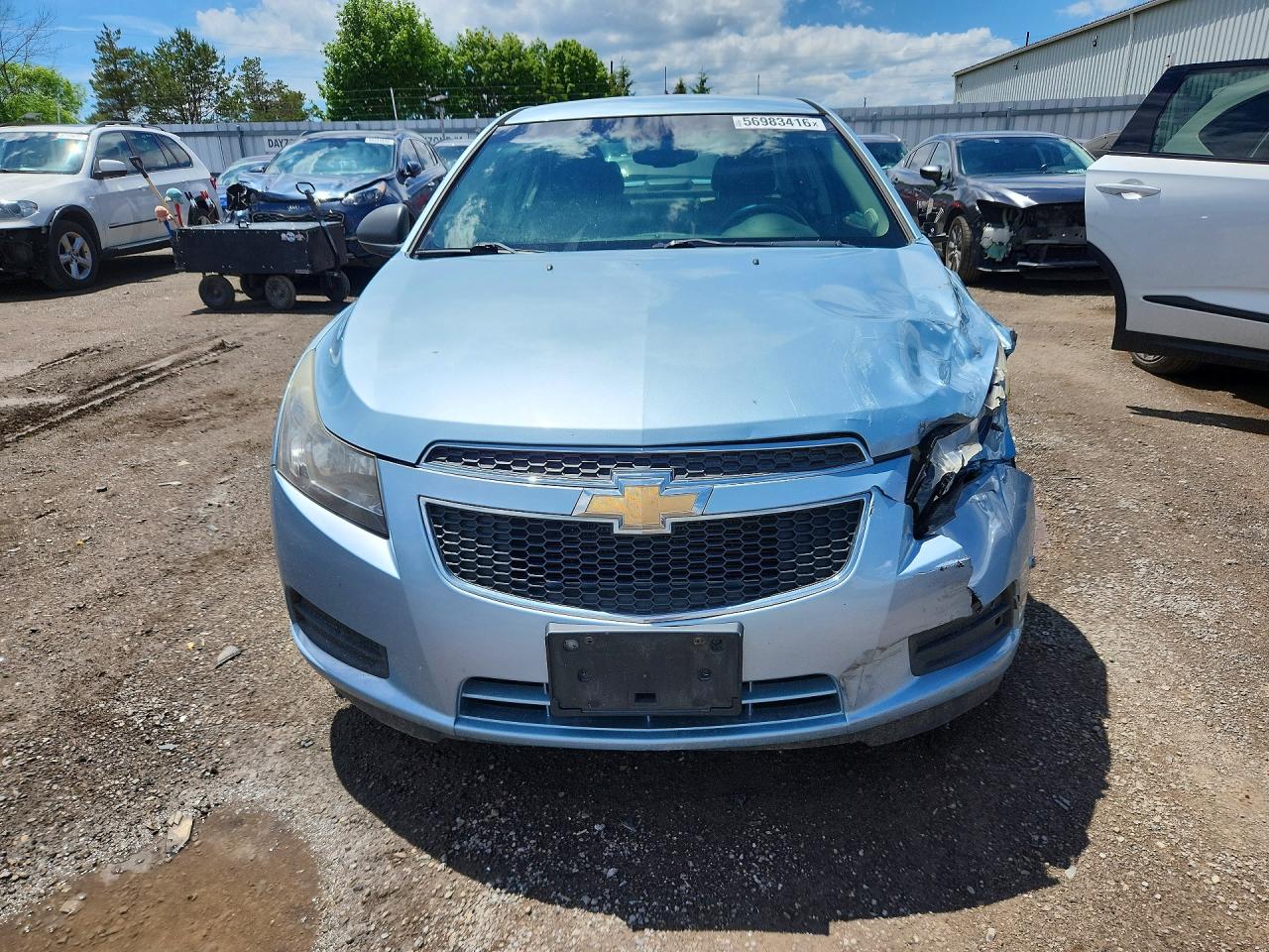 2012 Chevrolet Cruze Ls Blue vin: 1G1PD5SH0C7173928