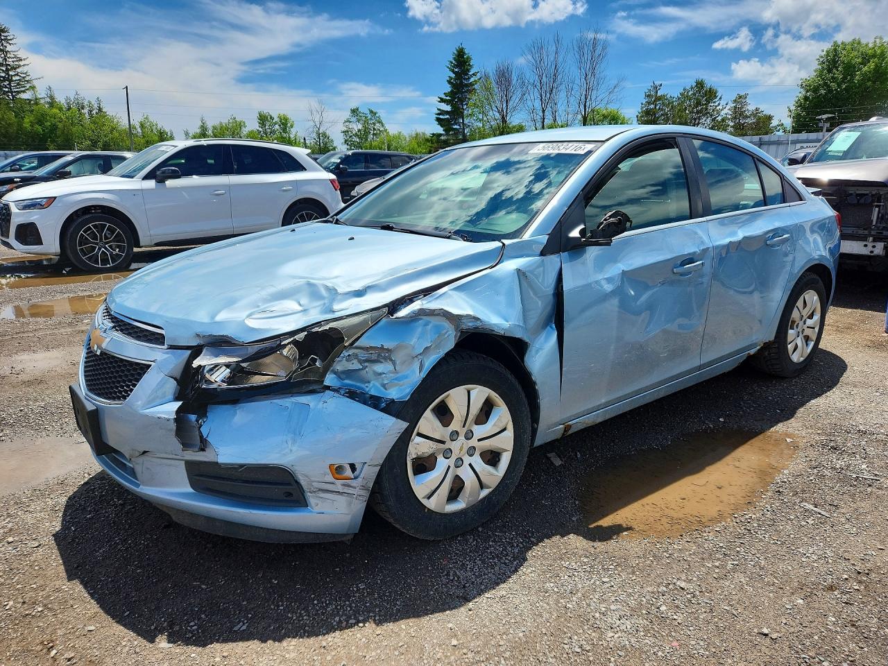2012 Chevrolet Cruze Ls Blue vin: 1G1PD5SH0C7173928