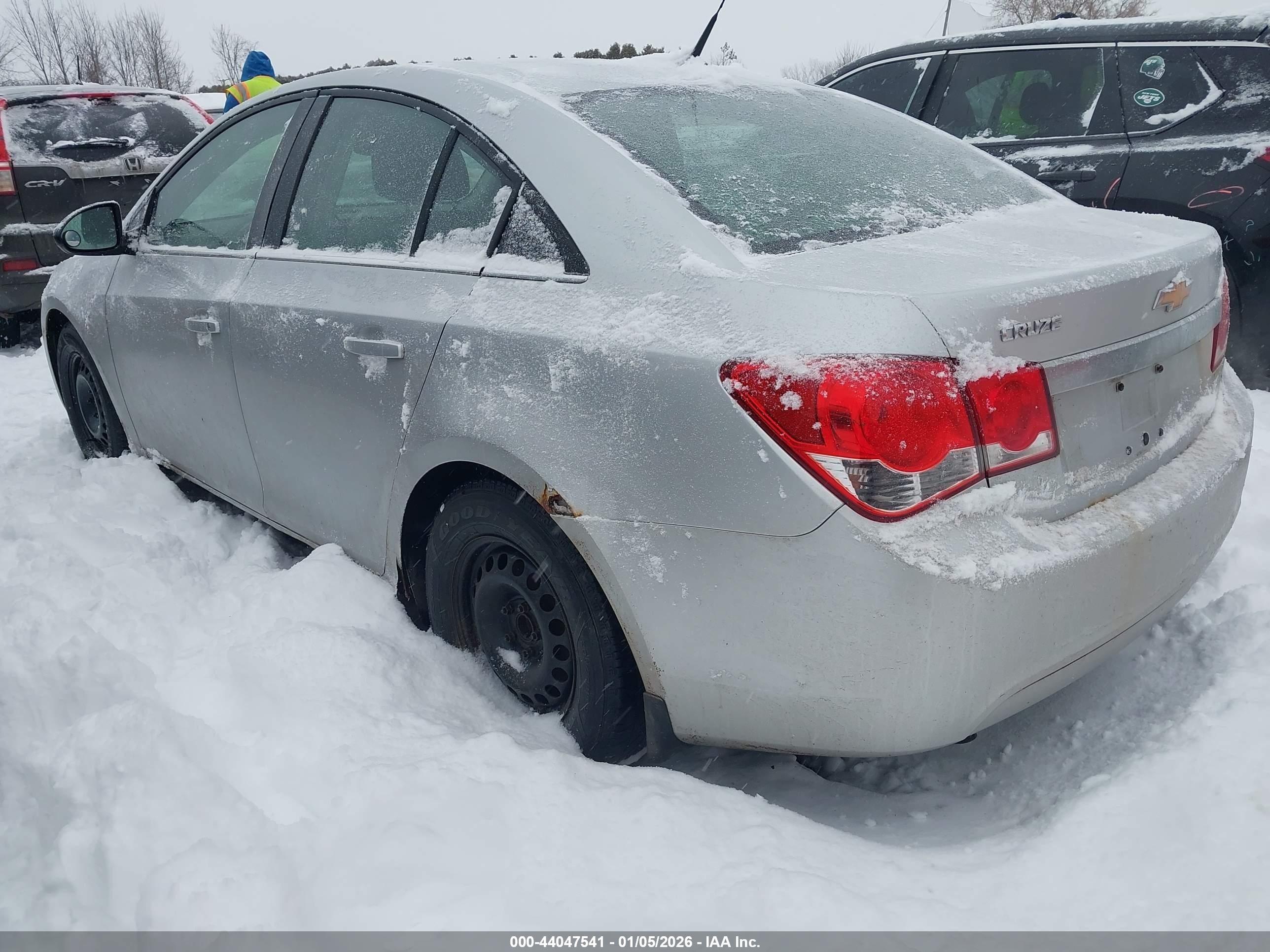 2012 Chevrolet Cruze Ls Серебряный vin: 1G1PD5SH0C7182869