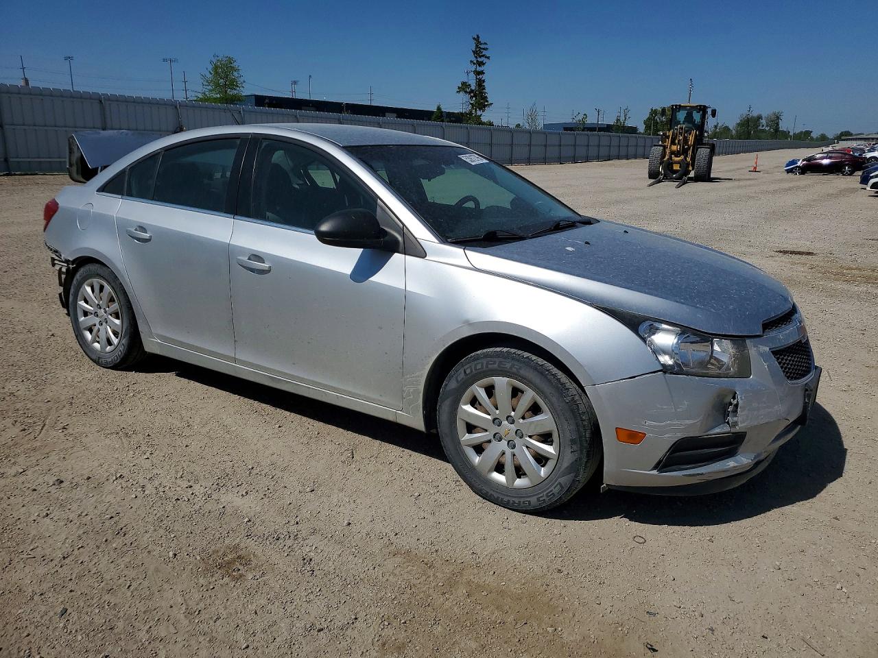 2011 Chevrolet Cruze Ls Silver vin: 1G1PD5SH1B7174066