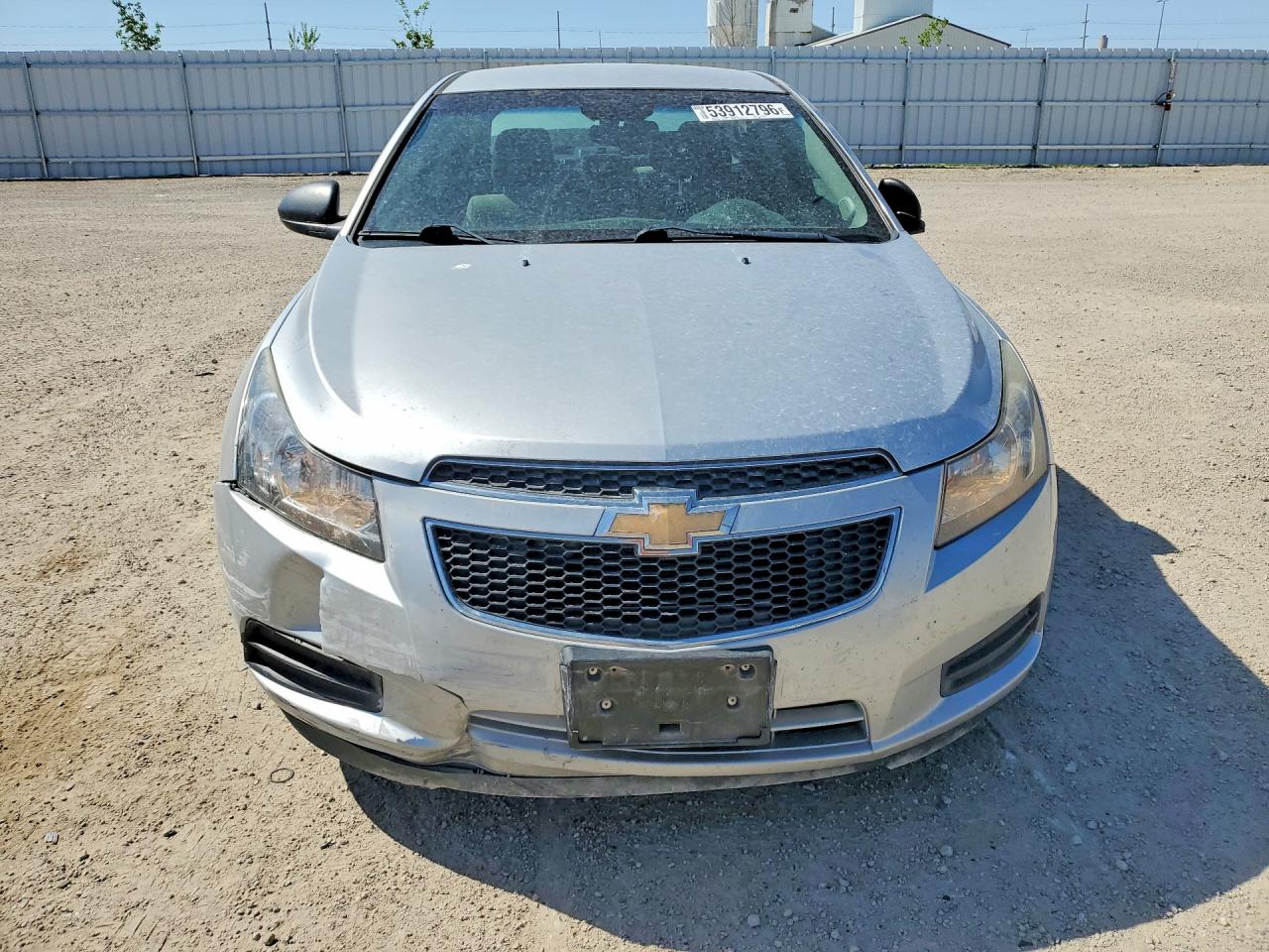 2011 Chevrolet Cruze Ls Silver vin: 1G1PD5SH1B7174066