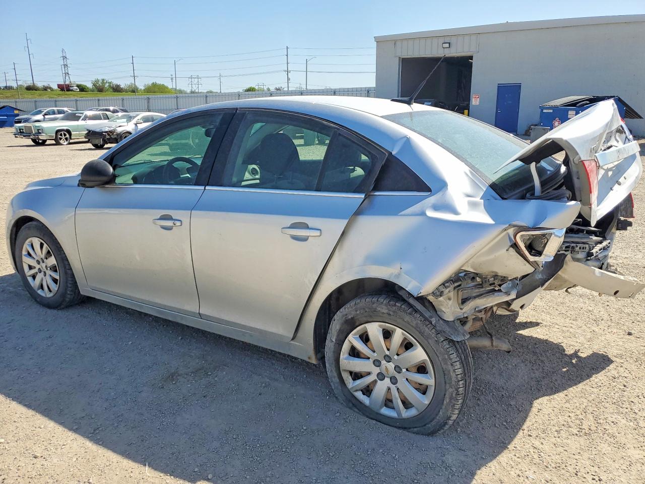 2011 Chevrolet Cruze Ls Silver vin: 1G1PD5SH1B7174066