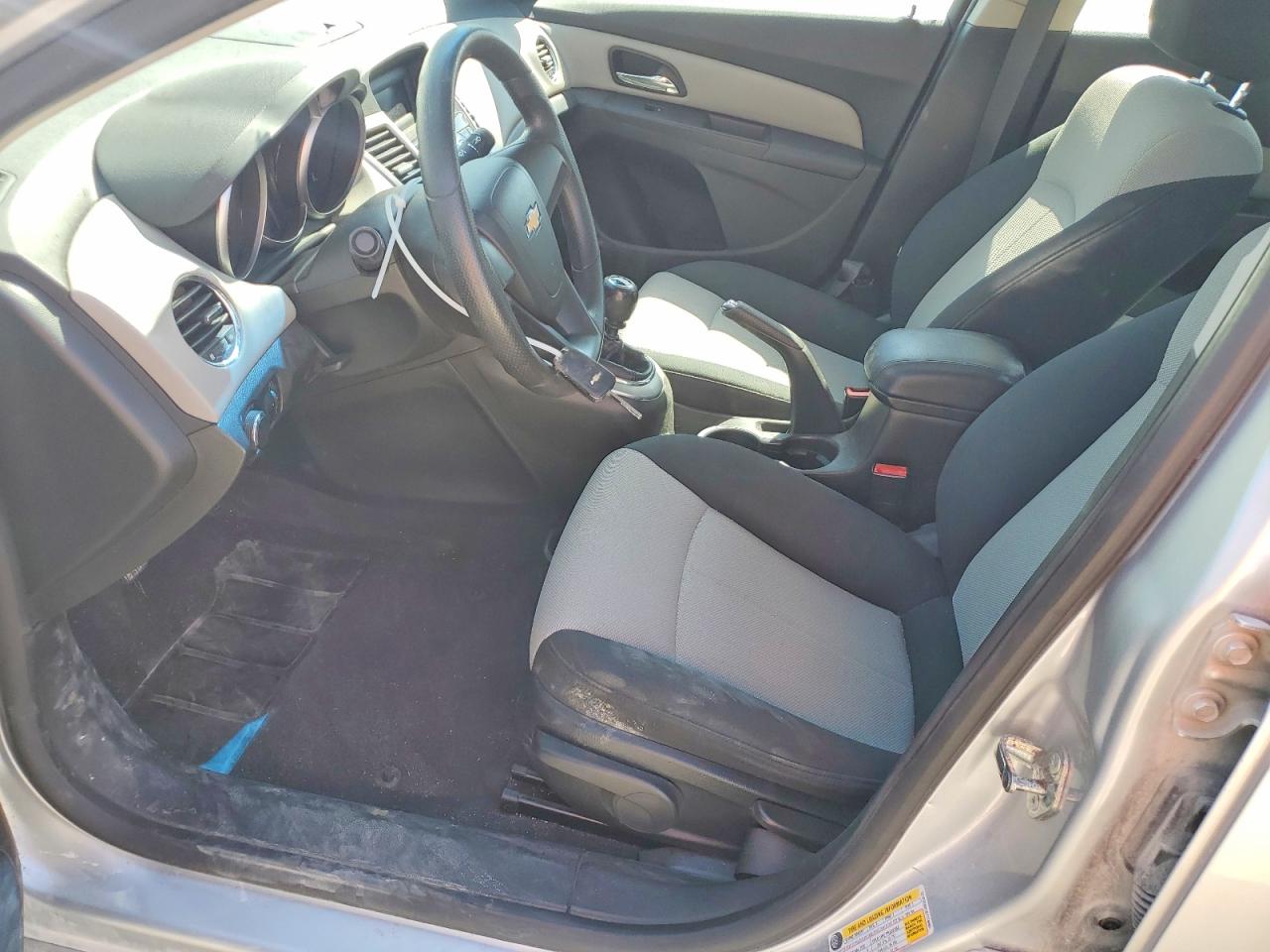 2011 Chevrolet Cruze Ls Silver vin: 1G1PD5SH1B7174066