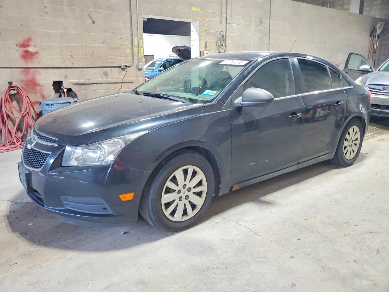 2011 Chevrolet Cruze Ls Black vin: 1G1PD5SH2B7234372