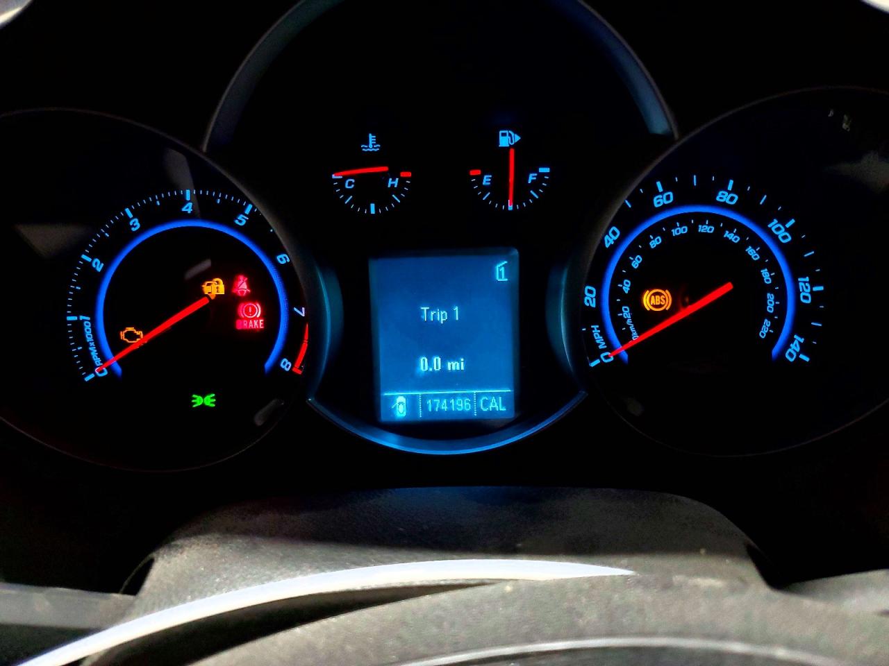 2011 Chevrolet Cruze Ls Black vin: 1G1PD5SH2B7234372