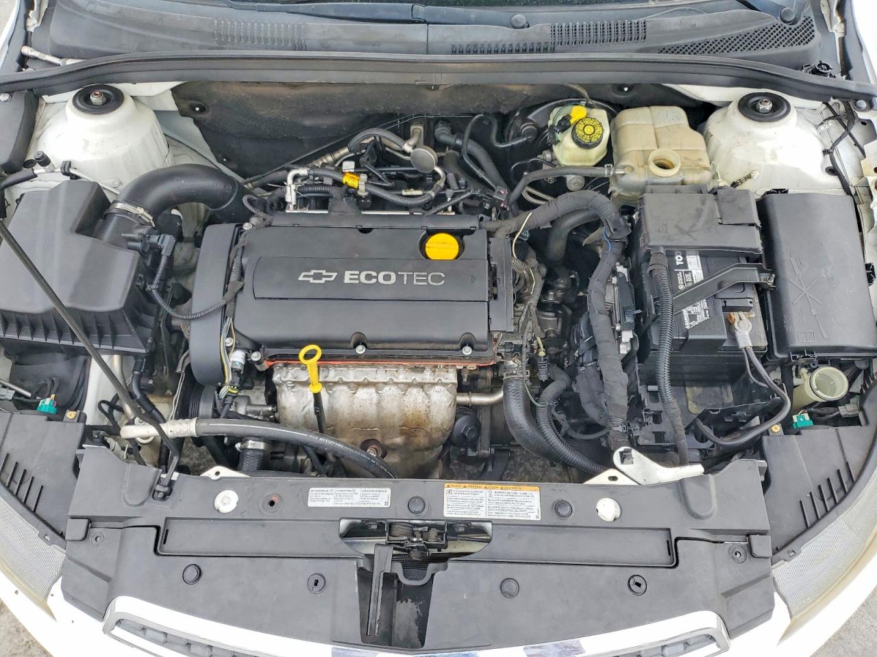 2012 Chevrolet Cruze Ls Белый vin: 1G1PD5SH2C7321299