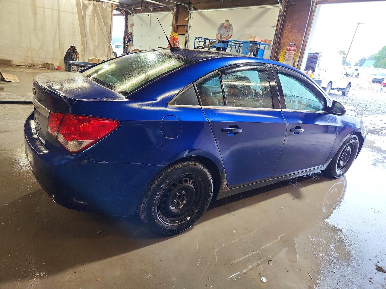 2012 Chevrolet Cruze Ls Blue vin: 1G1PD5SH2C7343075