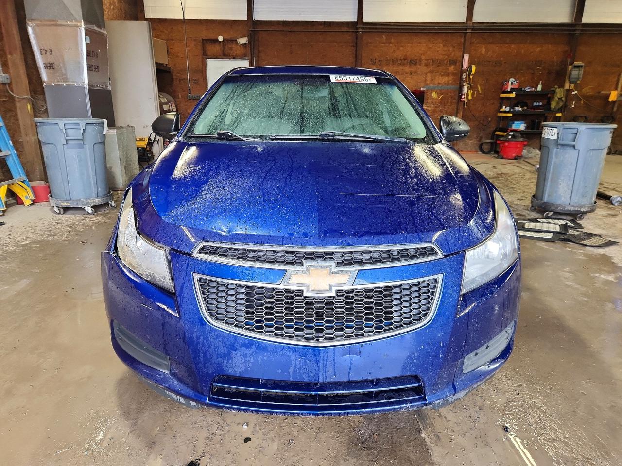 2012 Chevrolet Cruze Ls Blue vin: 1G1PD5SH2C7343075