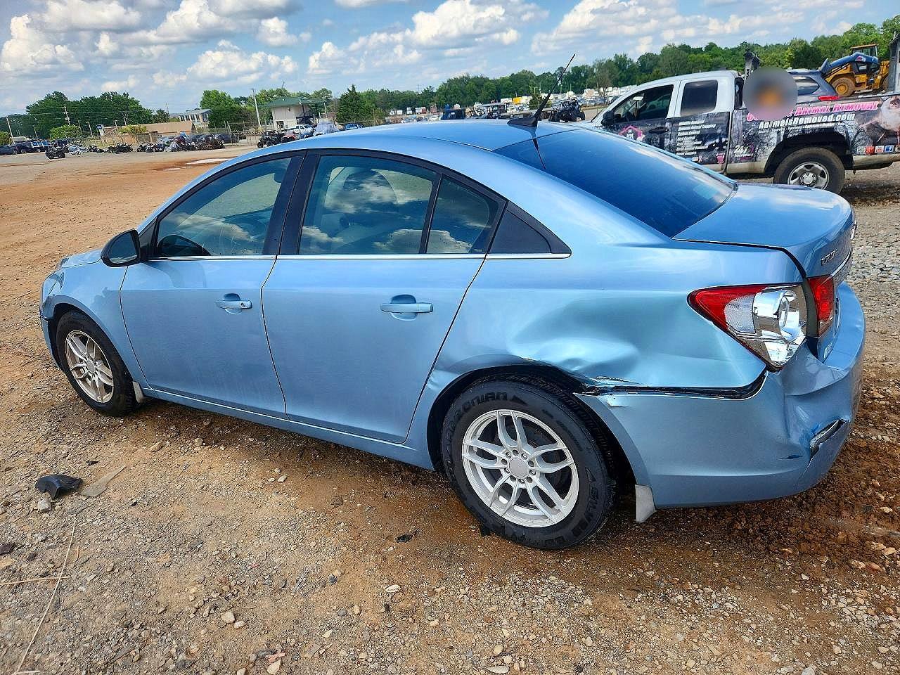2012 Chevrolet Cruze Ls Blue vin: 1G1PD5SH3C7133956