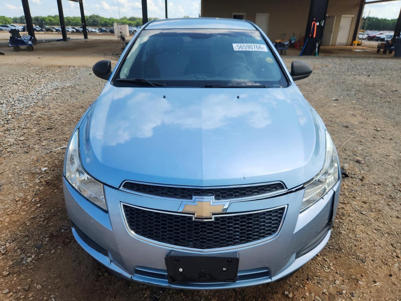 2012 Chevrolet Cruze Ls Blue vin: 1G1PD5SH3C7133956