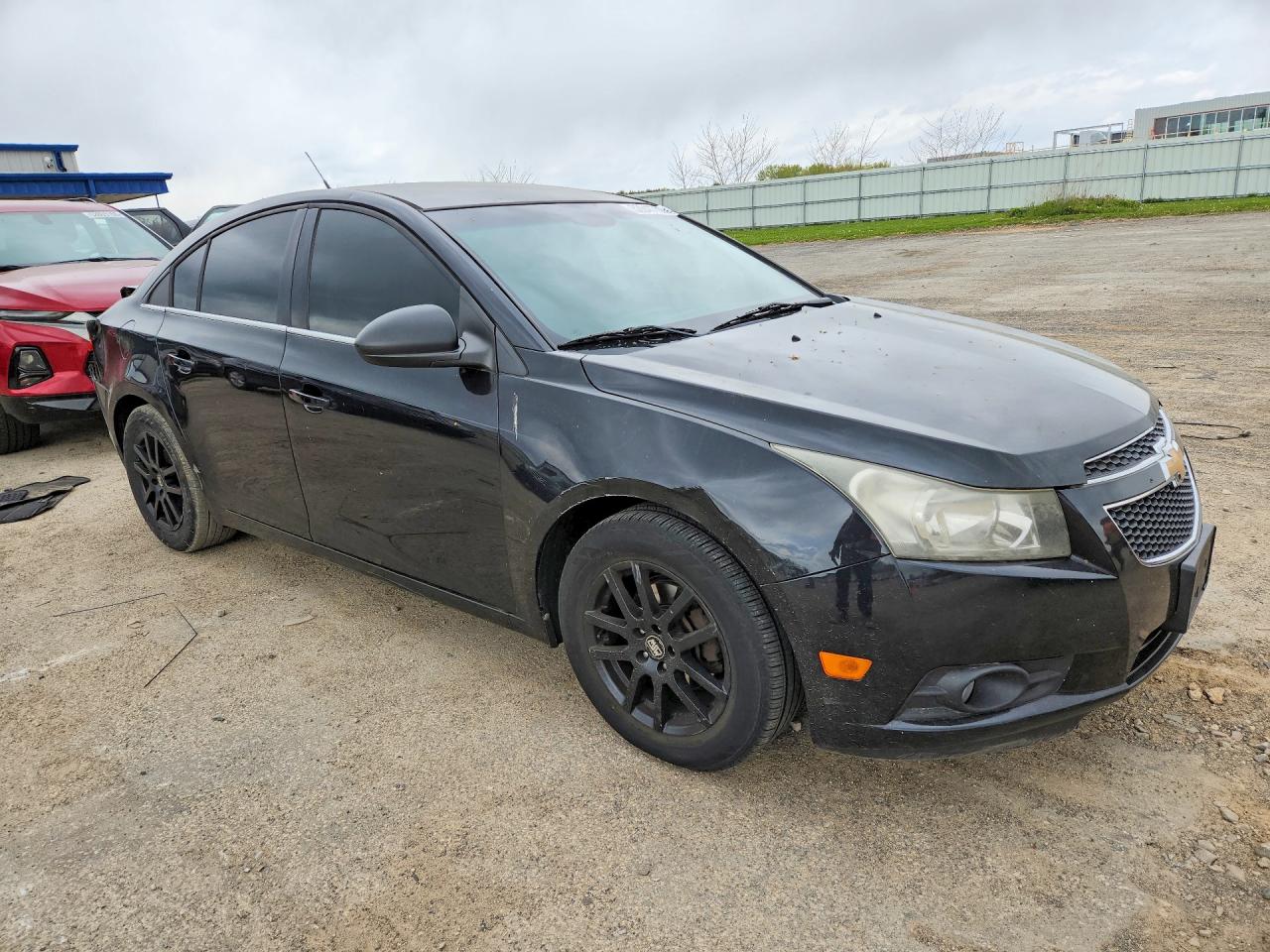 2012 Chevrolet Cruze Ls Black vin: 1G1PD5SH3C7262831