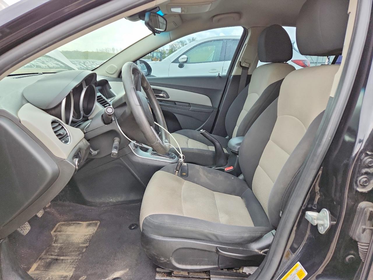 2012 Chevrolet Cruze Ls Black vin: 1G1PD5SH3C7262831